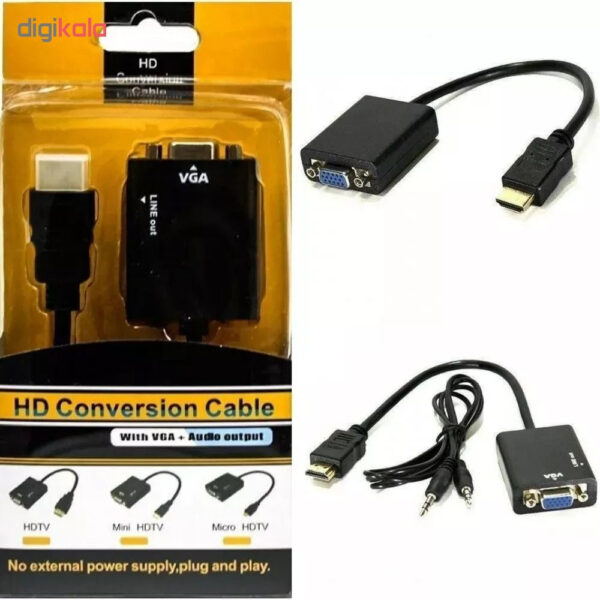 مبدل HDMI به VGA مدل MR020