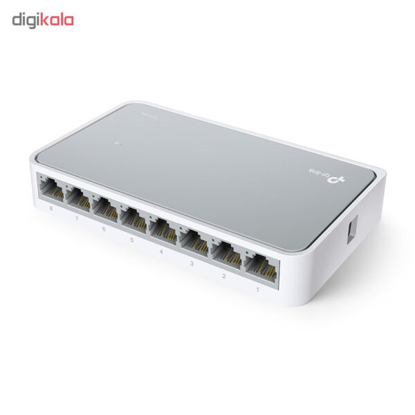 سوییچ 8 پورت تی پی-لینک مدل TL-SF1008D Ver 12.0