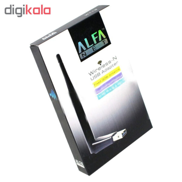 کارت شبکه USB بی سیم آلفانت مدل W113