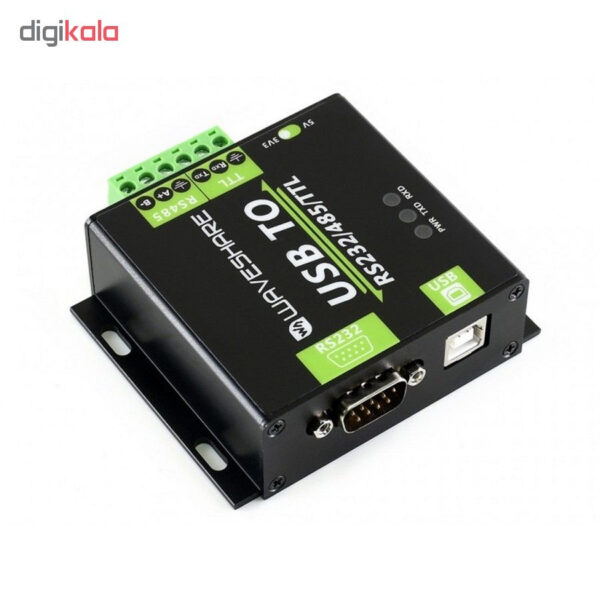 مبدل صنعتی USB به سریال ویوشیر مدل RS485/RS232/TTL