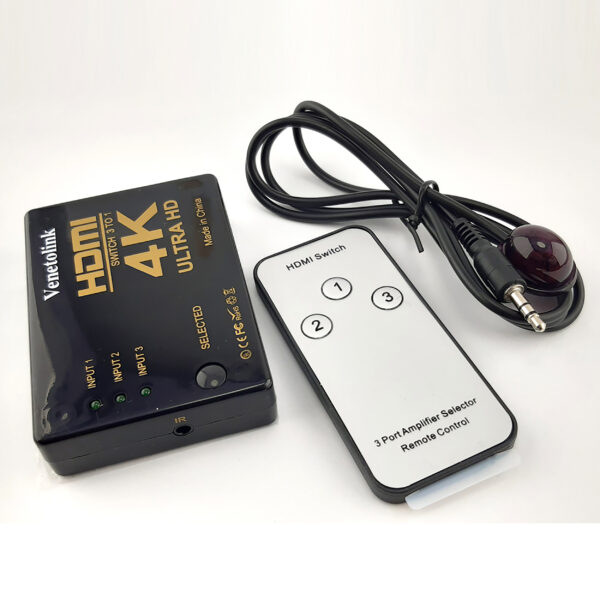 سوئیچ 1 به 3 HDMI ونتولینک مدل UH-301