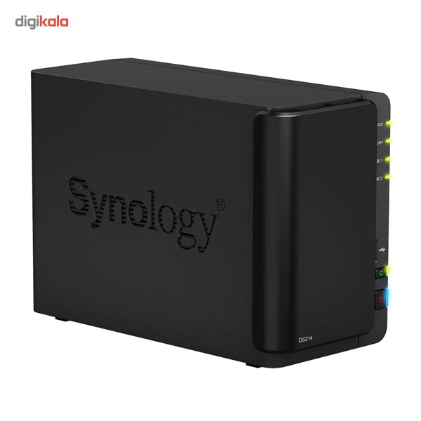 ذخیره ساز تحت شبکه 2Bay سینولوژی مدل دیسک استیشن DS214