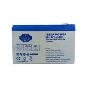 باتری یو پی اس 12 ولت 7 آمپر ساعت ابیزا پاور مدل 12v7ah
