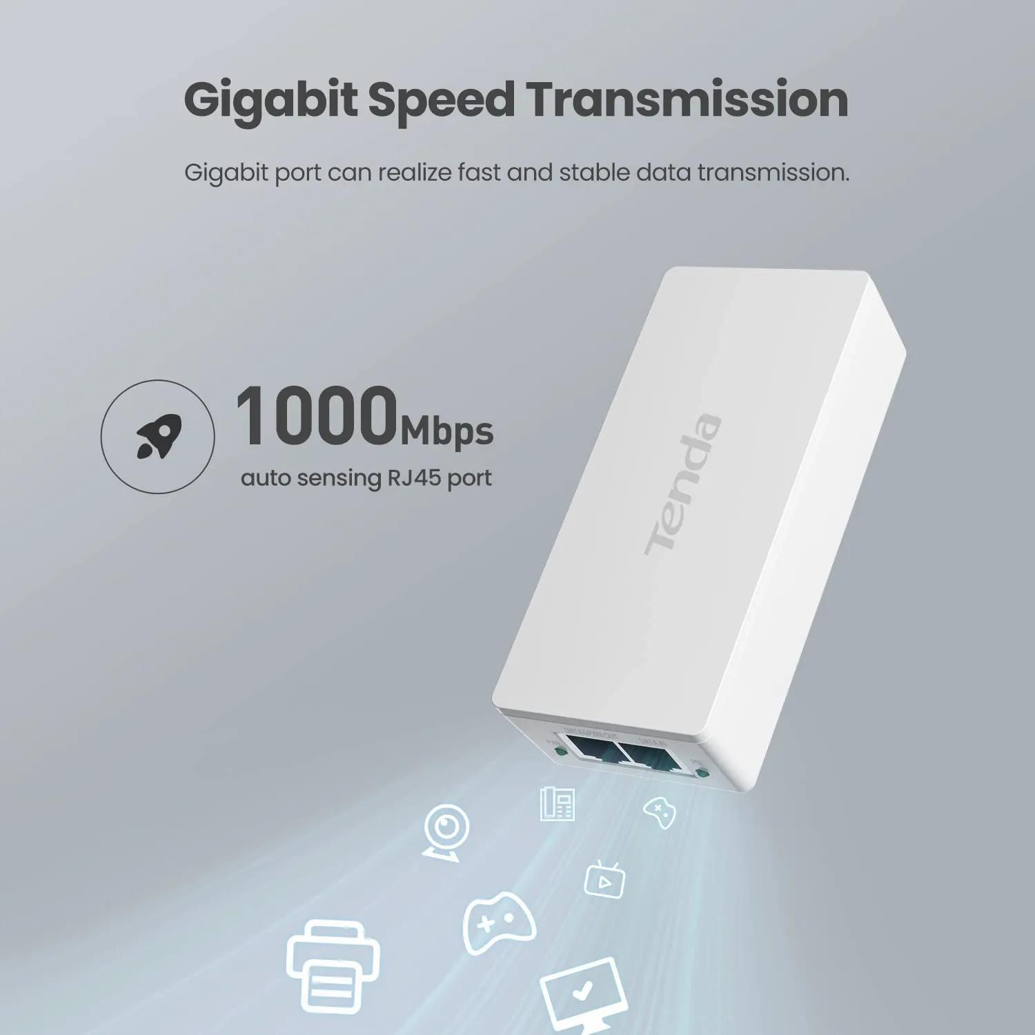 آداپتور PoE گیگابیتی تندا مدل POE30G-AT