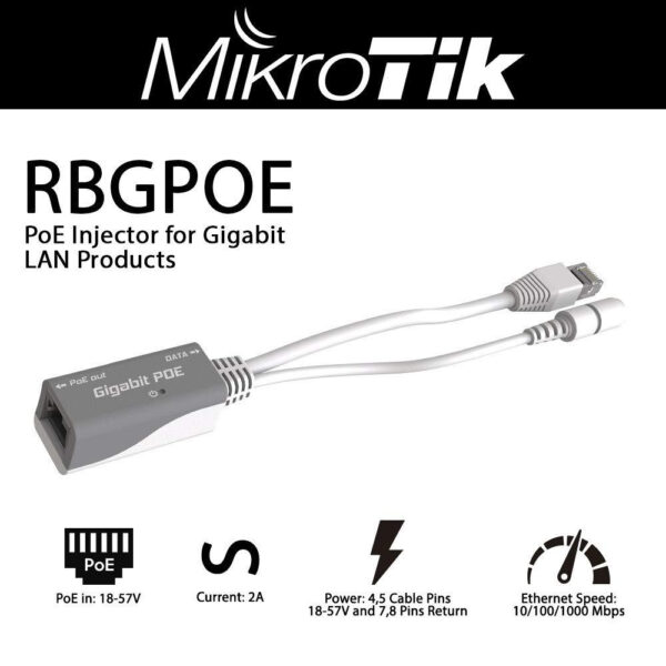 آداپتور POE میکروتیک RBGPOE