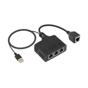 آداپتور شبکه 1 به 3 گیگابات مدل RJ45-s