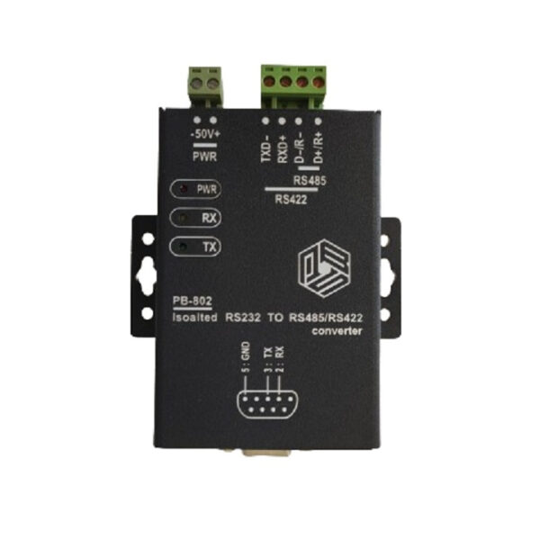 مبدل RS232 به RS485 و RS422 ایزوله مدل PB - 802