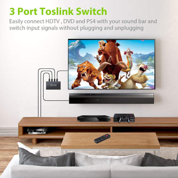 سوییچ اپتیکال 3 پورت مدل 37507