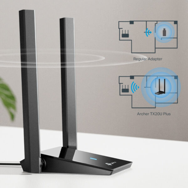 کارت شبکه تی پی-لینک مدل Archer TX20U Plus، AX1800 Mbps