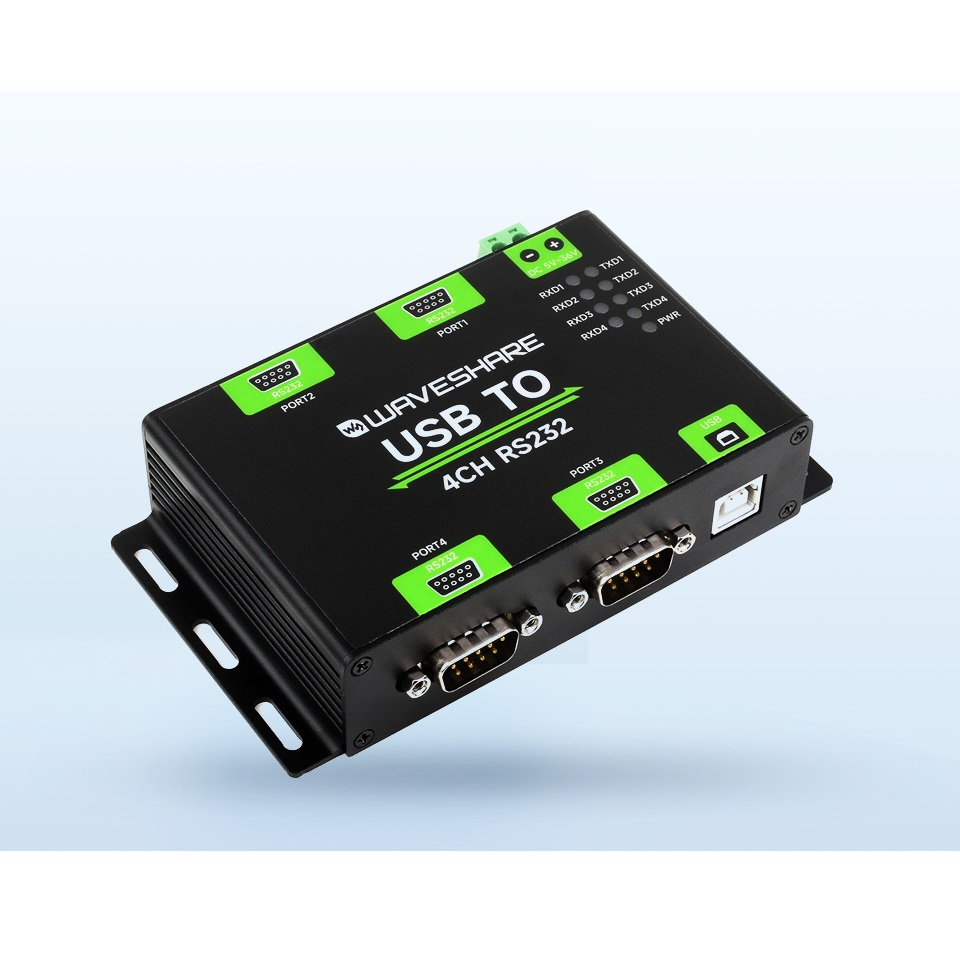 مبدل صنعتی USB به RS232 ویوشیر مدل USB TO 4CH RS232