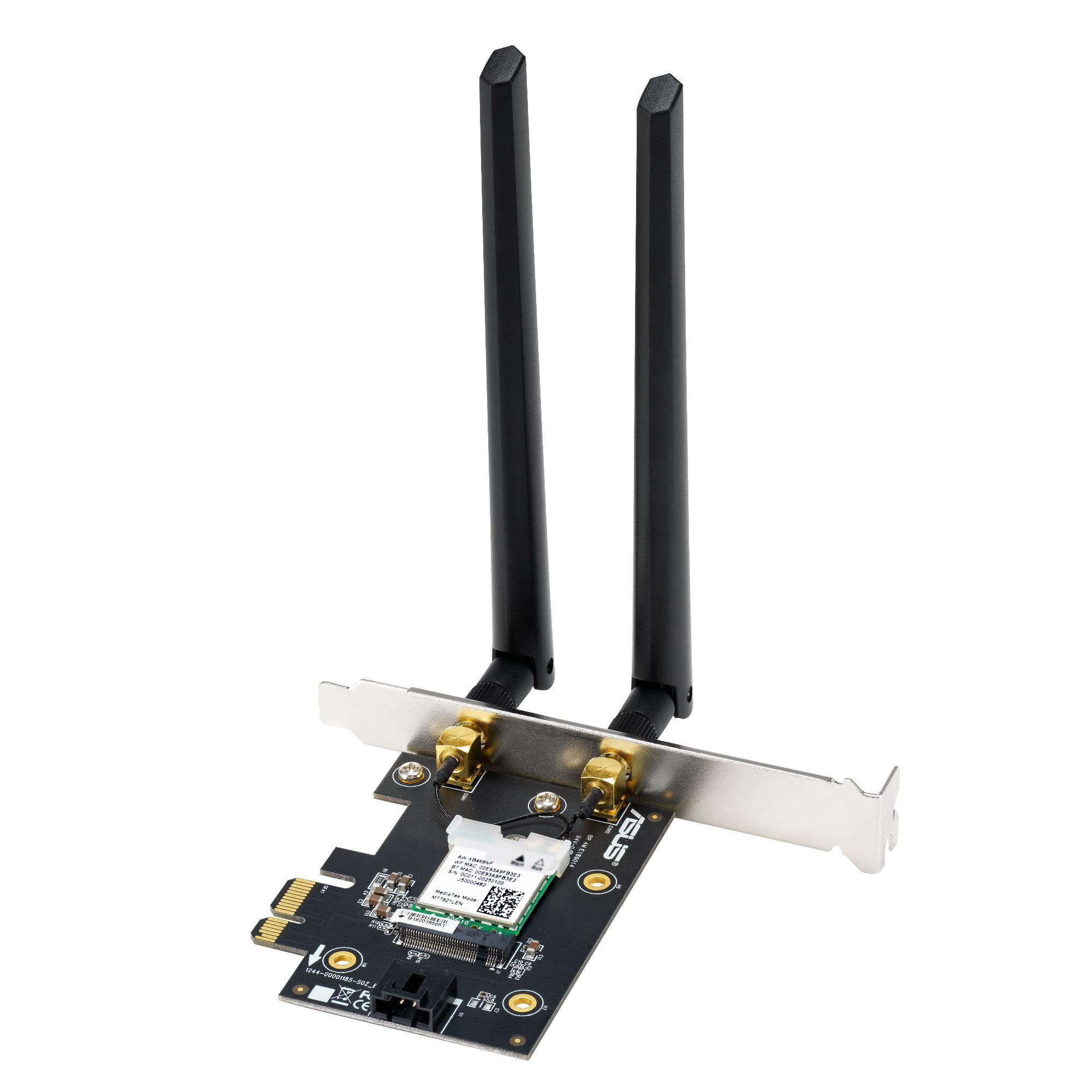 کارت شبکه بی سیم ایسوس مدل  WiFi 6E PCE-AXE5400 With bluetooth 5.2