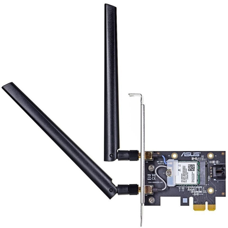 کارت شبکه بی سیم ایسوس مدل  WiFi 6E PCE-AXE5400 With bluetooth 5.2