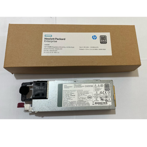 پاور سرور اچ پی ای مدل HPE 1600W Low Halogen